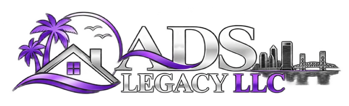 ADS Legacy LLC coastal skyline logo