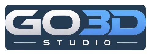 GO3D Studio logo