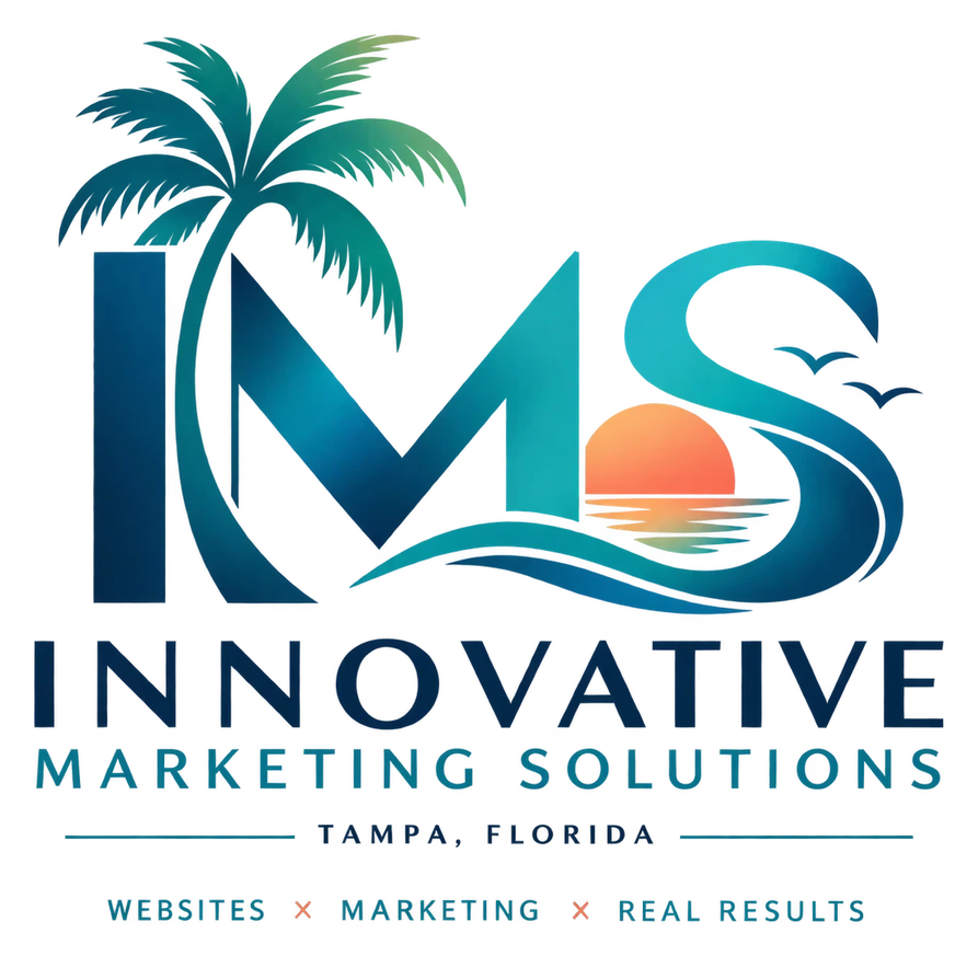 Innovative Marketing Solutions tropical logo