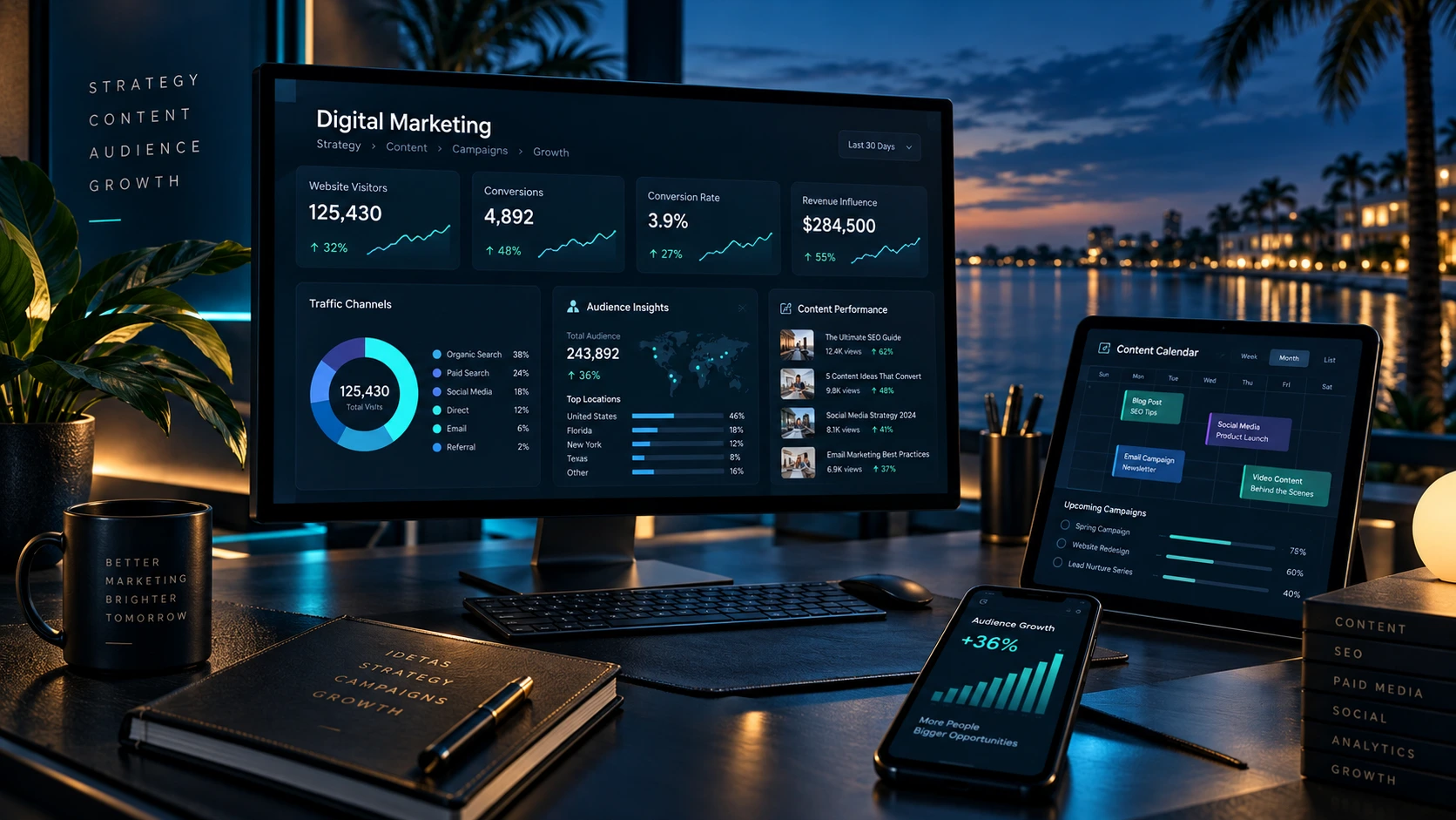 Digital Marketing Strategy And Analytics Workspace